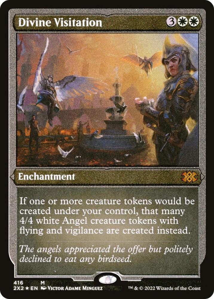 Divine Visitation (Foil Etched) [Double Masters 2022] 416