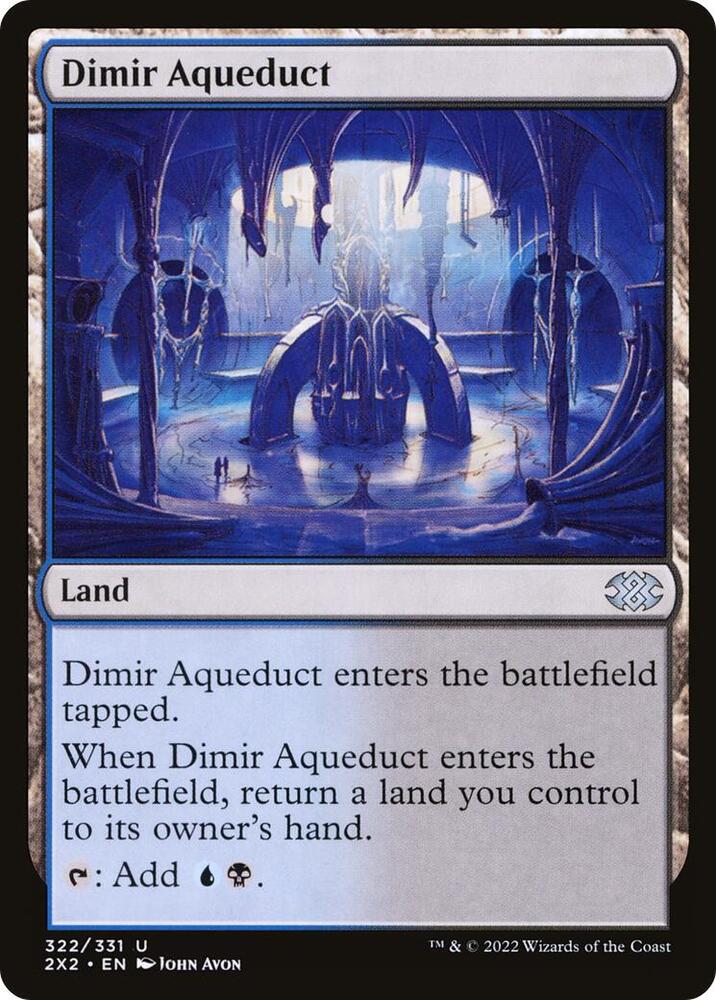 Dimir Aqueduct [Double Masters 2022] 322