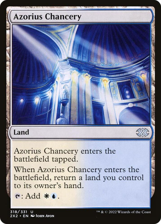 Azorius Chancery [Double Masters 2022] 318