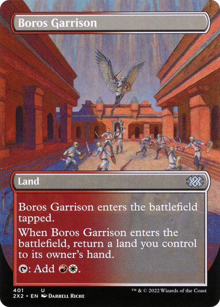 Boros Garrison (Borderless) [Double Masters 2022] 401