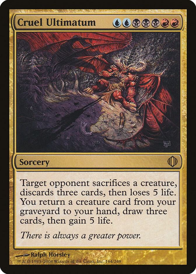 Cruel Ultimatum [Shards of Alara] 164