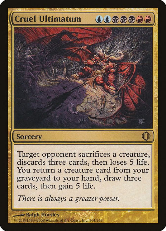 Cruel Ultimatum [Shards of Alara] 164