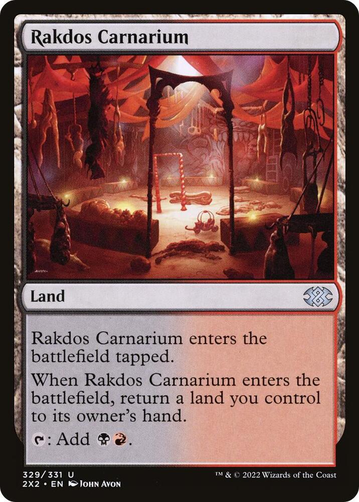 Rakdos Carnarium [Double Masters 2022] 329