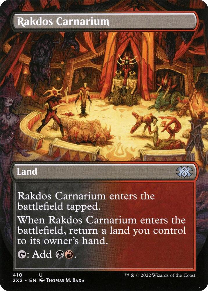 Rakdos Carnarium (Borderless) [Double Masters 2022] 410