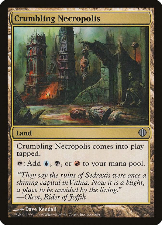 Crumbling Necropolis [Shards of Alara] 222