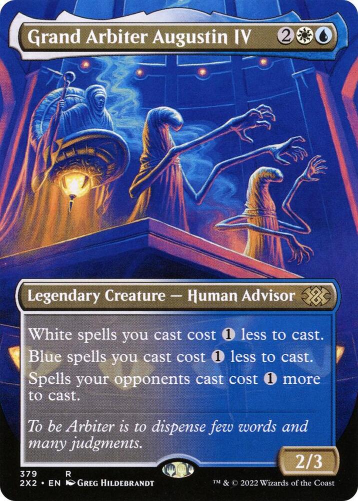 Grand Arbiter Augustin IV (Borderless) [Double Masters 2022] 379