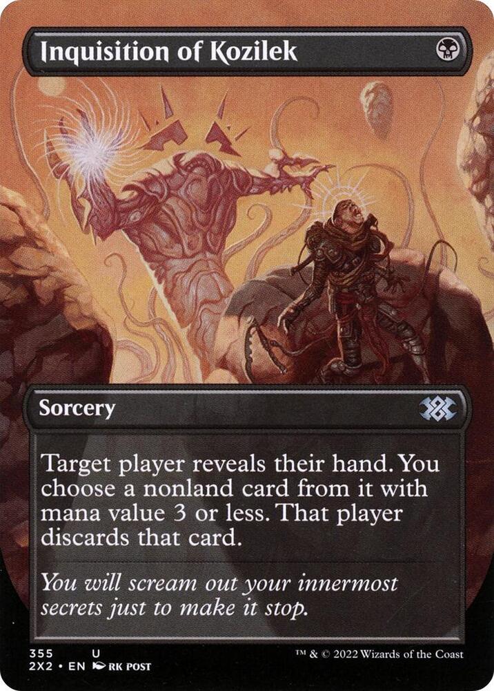 Inquisition of Kozilek (Borderless) [Double Masters 2022] 355