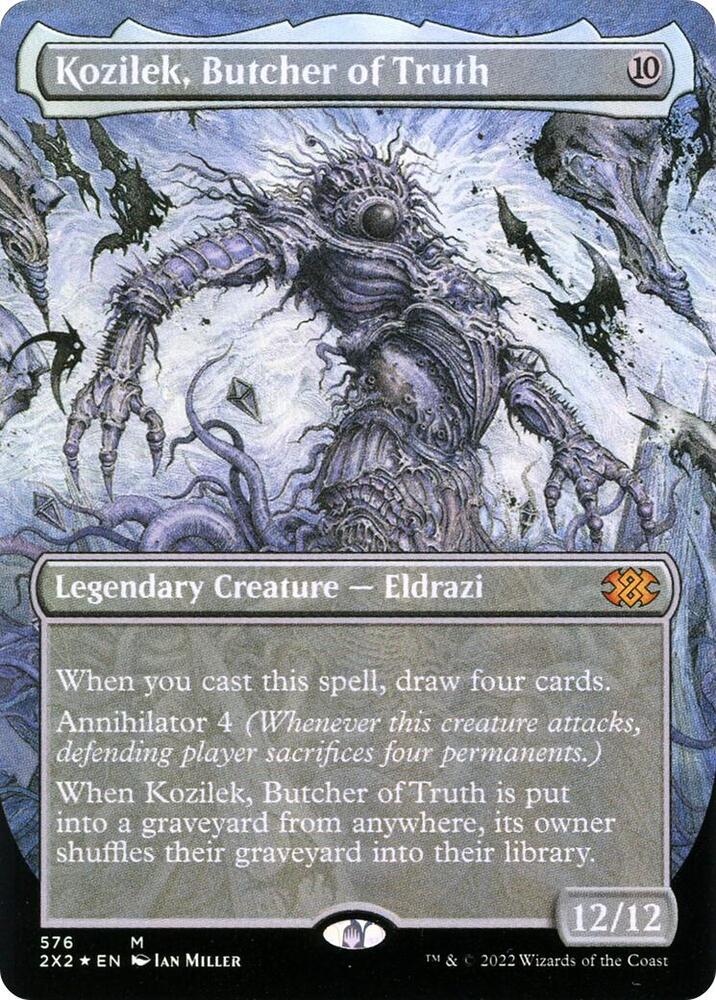 Kozilek, Butcher of Truth (Textured Foil) [Double Masters 2022] 576