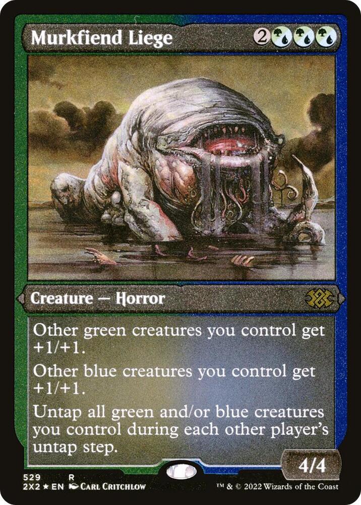 Murkfiend Liege (Foil Etched) [Double Masters 2022] 529