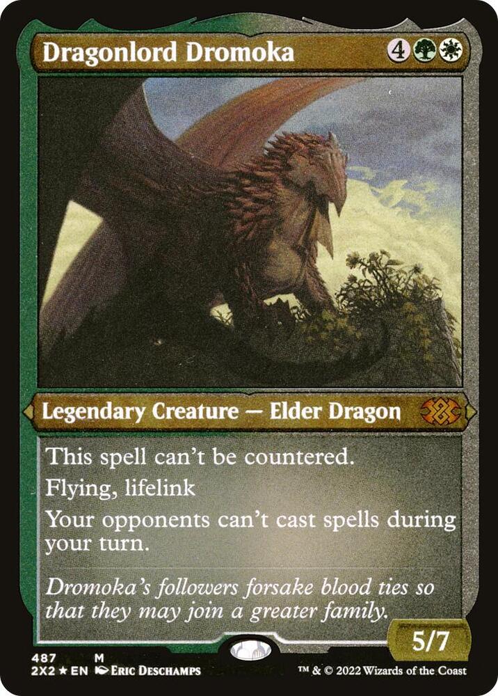 Dragonlord Dromoka (Foil Etched) [Double Masters 2022] 487