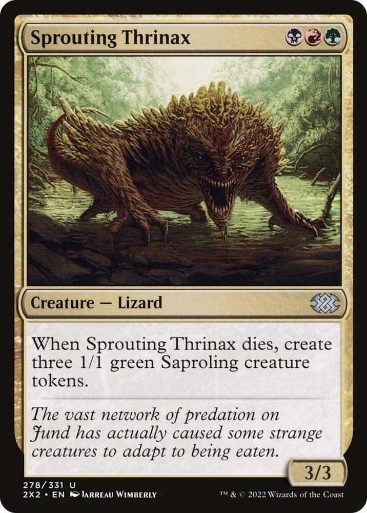 Sprouting Thrinax [Double Masters 2022] 278