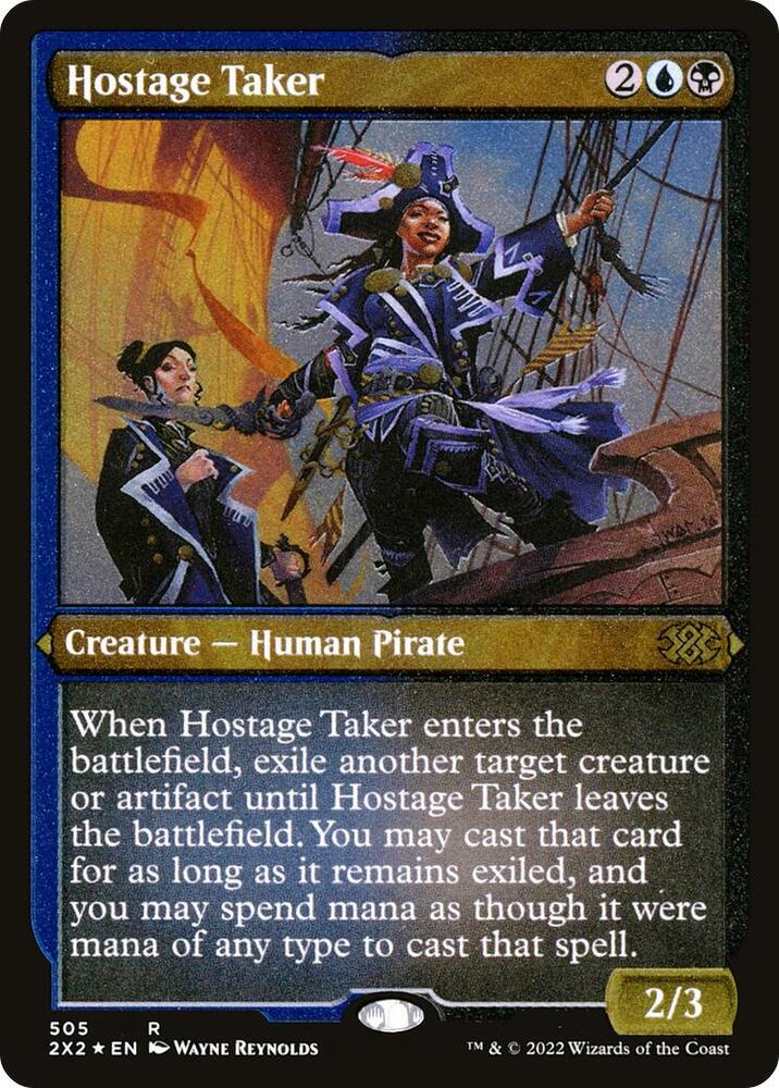 Hostage Taker (Foil Etched) [Double Masters 2022] 505