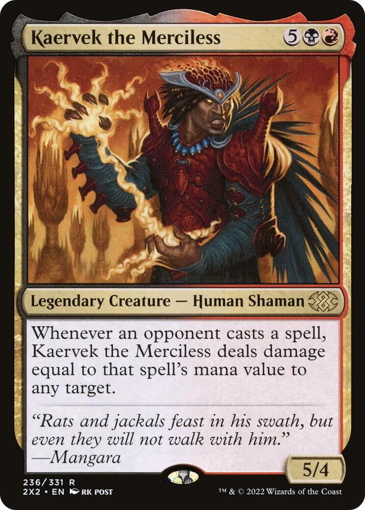 Kaervek the Merciless [Double Masters 2022] 236