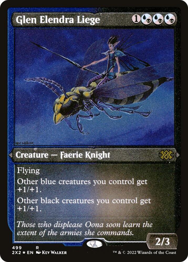 Glen Elendra Liege (Foil Etched) [Double Masters 2022] 499