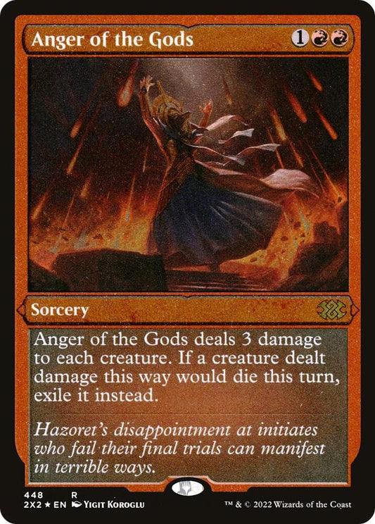 Anger of the Gods (Foil Etched) [Double Masters 2022] 448