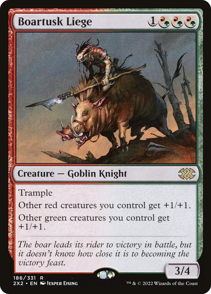 Boartusk Liege [Double Masters 2022] 186