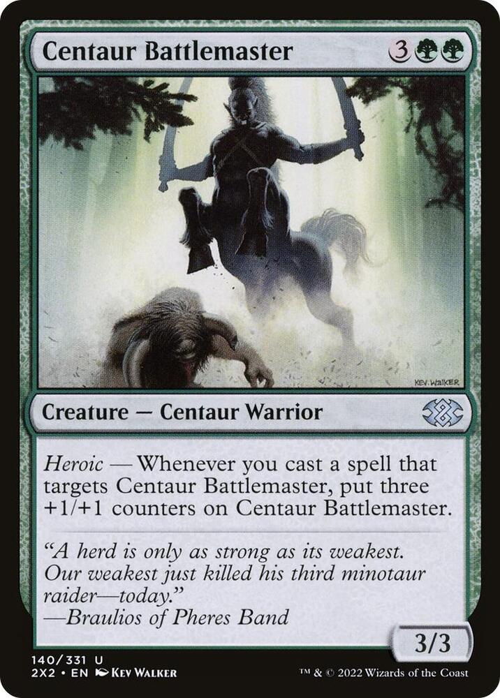 Centaur Battlemaster [Double Masters 2022] 140