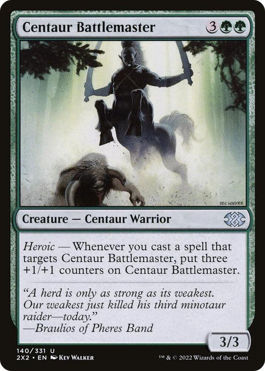Centaur Battlemaster [Double Masters 2022] 140
