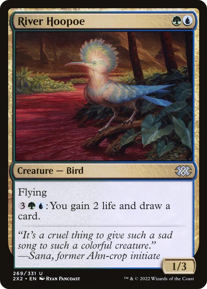 River Hoopoe [Double Masters 2022] 269