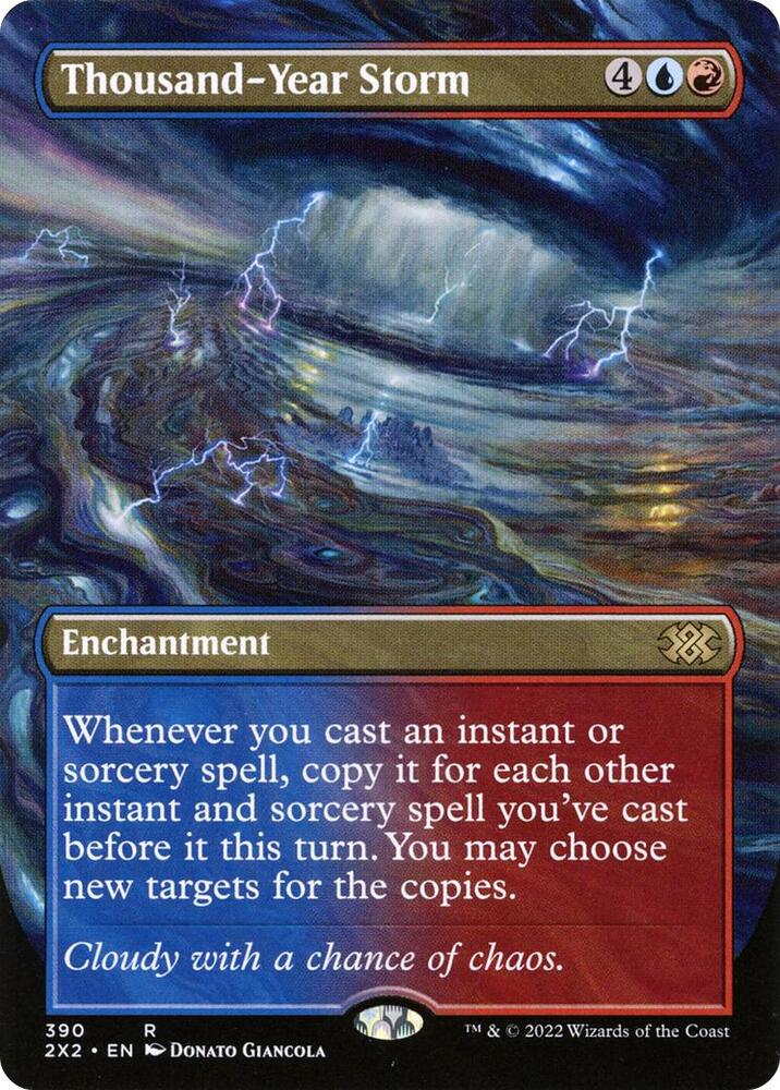Thousand-Year Storm (Borderless) [Double Masters 2022] 390