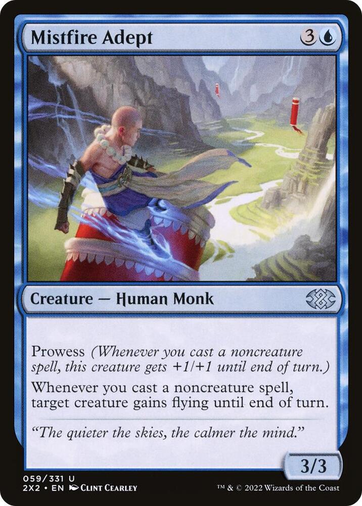 Mistfire Adept [Double Masters 2022] 59