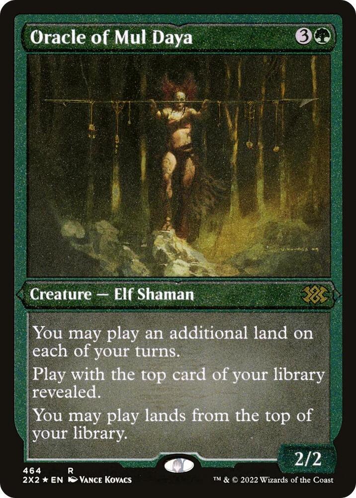 Oracle of Mul Daya (Foil Etched) [Double Masters 2022] 464