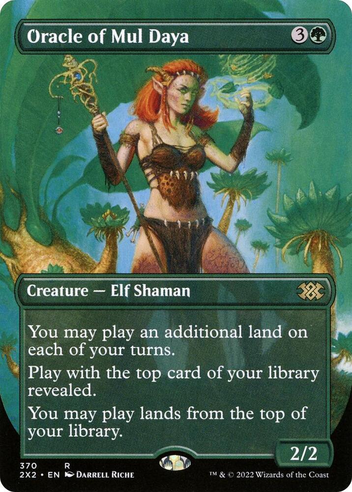 Oracle of Mul Daya (Borderless) [Double Masters 2022] 370