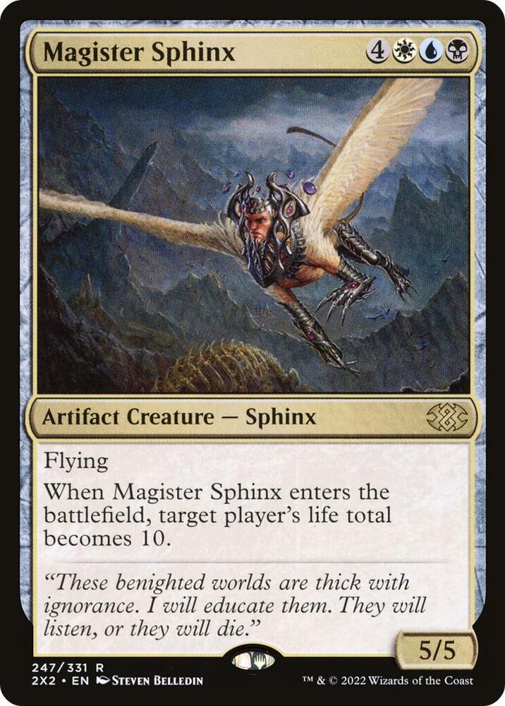 Magister Sphinx [Double Masters 2022] 247