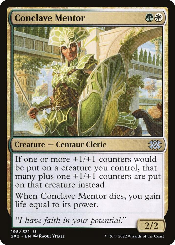 Conclave Mentor [Double Masters 2022] 195