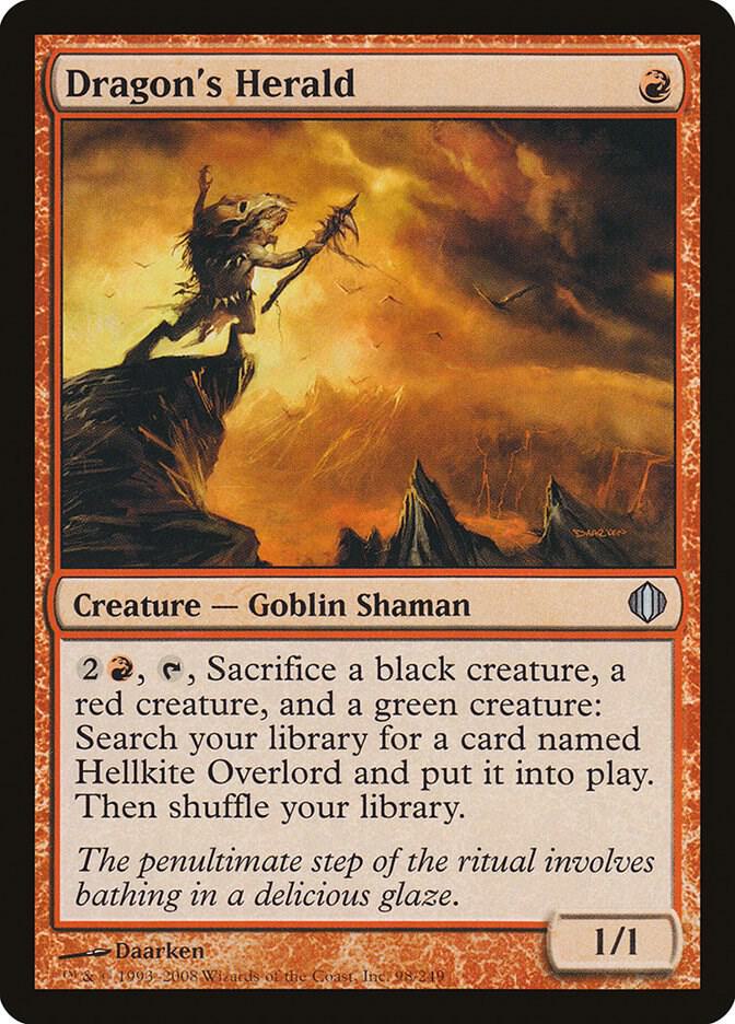 Dragon's Herald [Shards of Alara] 98