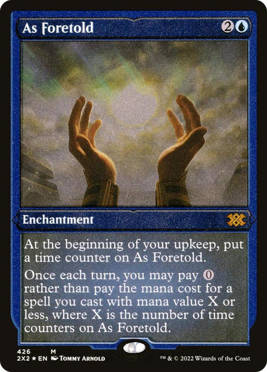 As Foretold (Foil Etched) [Double Masters 2022] 426