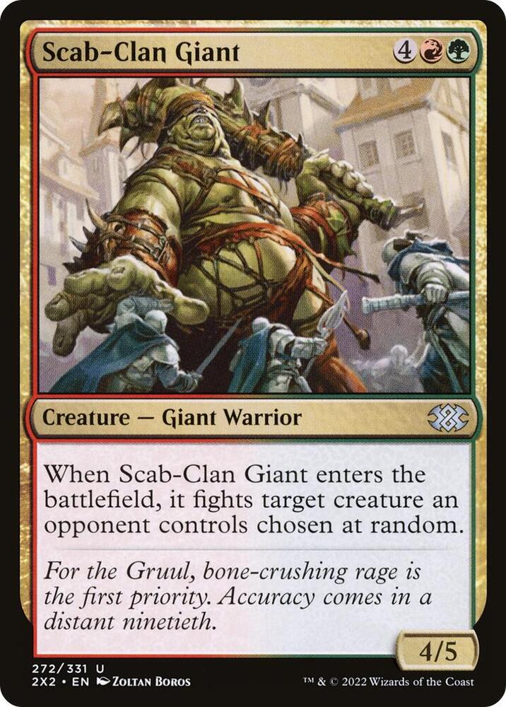 Scab-Clan Giant [Double Masters 2022] 272