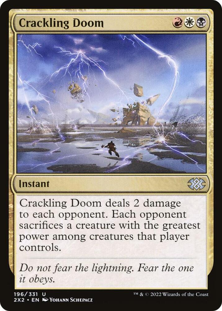 Crackling Doom [Double Masters 2022] 196