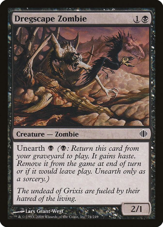 Dregscape Zombie [Shards of Alara] 74