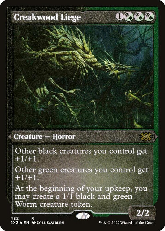 Creakwood Liege (Foil Etched) [Double Masters 2022] 482
