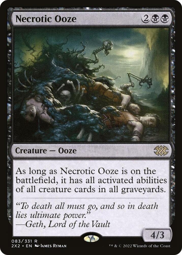 Necrotic Ooze [Double Masters 2022] 83