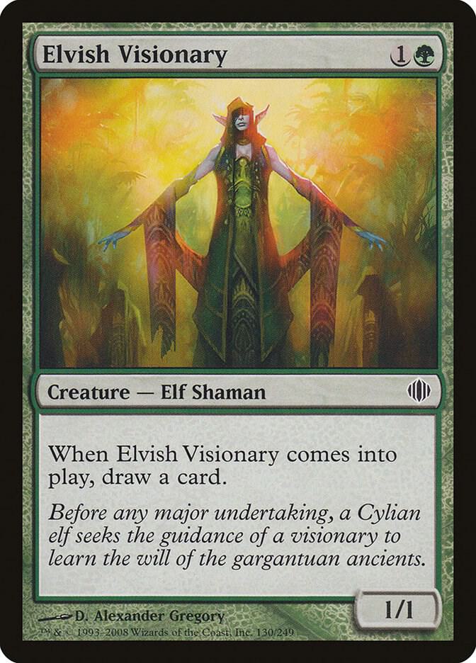Elvish Visionary [Shards of Alara] 130
