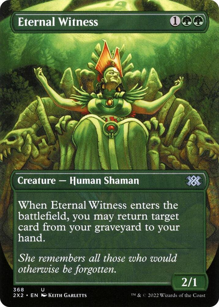 Eternal Witness (Borderless) [Double Masters 2022] 368