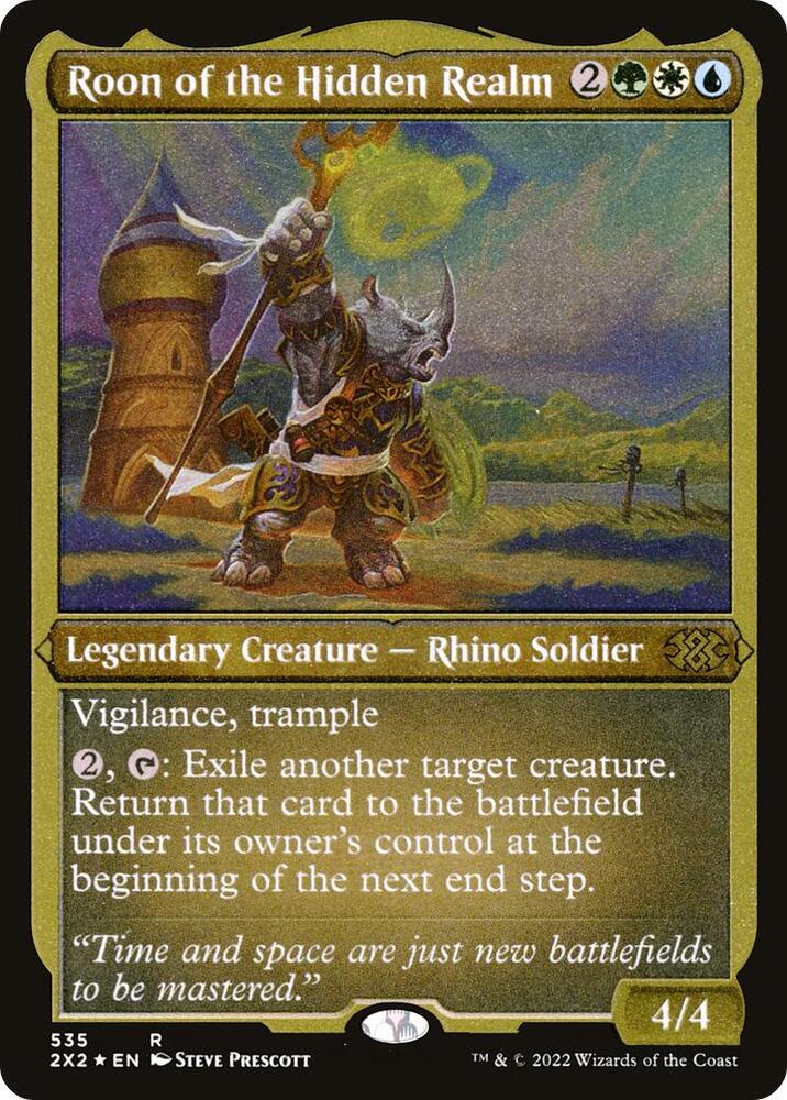 Roon of the Hidden Realm (Foil Etched) [Double Masters 2022] 535