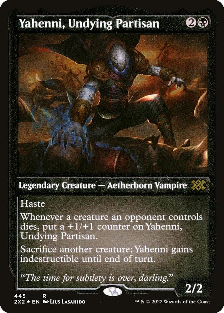 Yahenni, Undying Partisan (Foil Etched) [Double Masters 2022] 445
