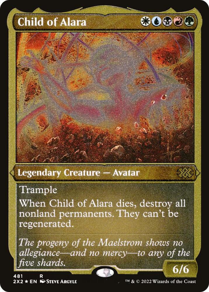 Child of Alara (Foil Etched) [Double Masters 2022] 481