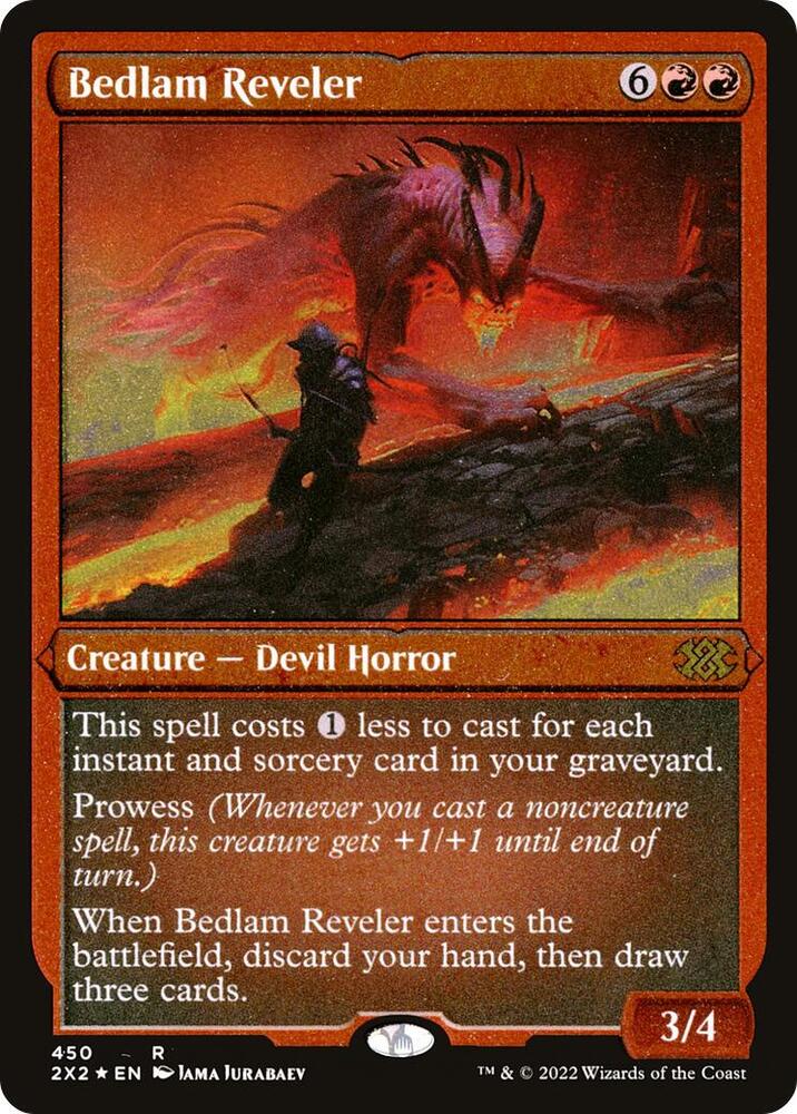 Bedlam Reveler (Foil Etched) [Double Masters 2022] 450