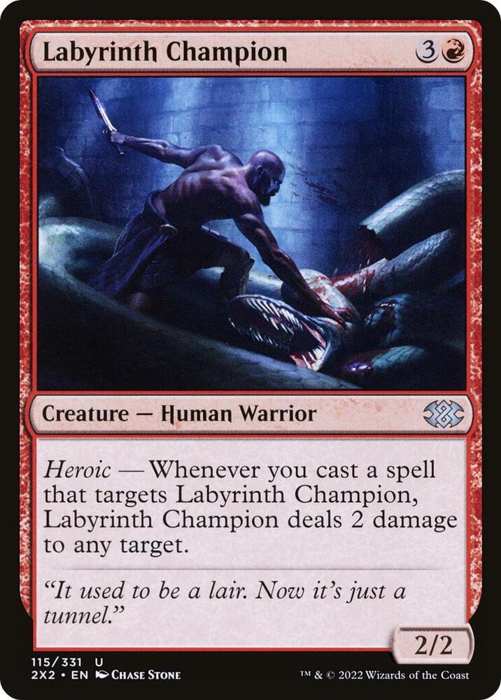 Labyrinth Champion [Double Masters 2022] 115