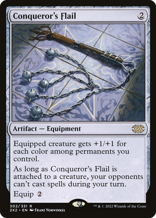 Conqueror's Flail [Double Masters 2022] 302