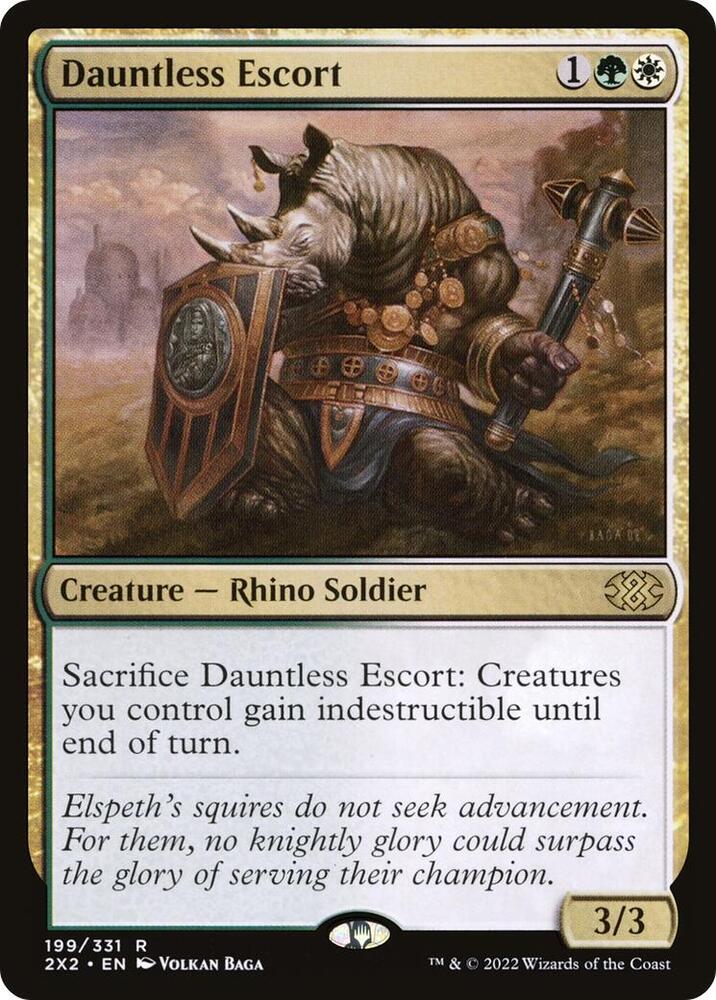 Dauntless Escort [Double Masters 2022] 199