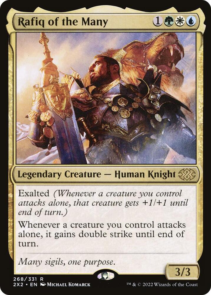 Rafiq of the Many [Double Masters 2022] 268