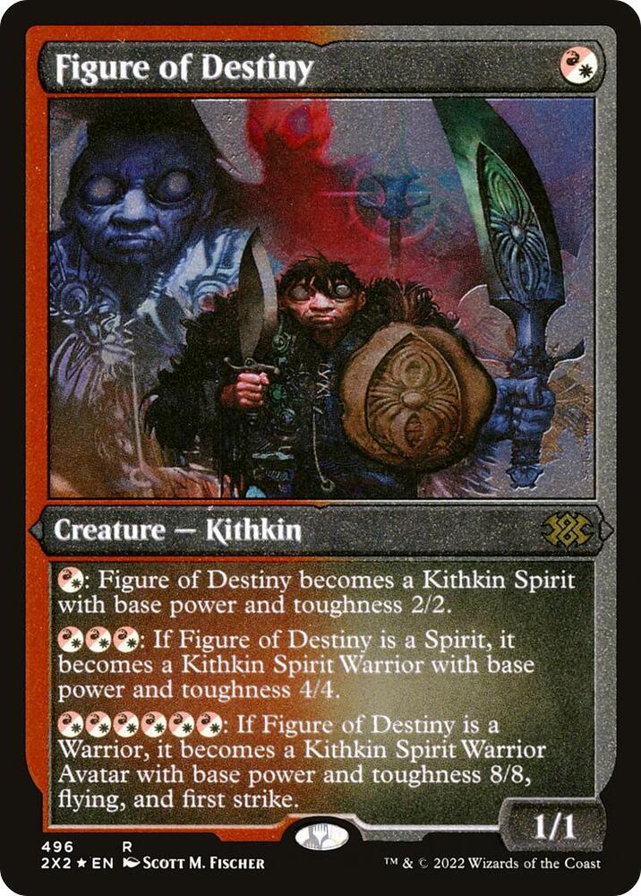 Figure of Destiny (Foil Etched) [Double Masters 2022] 496