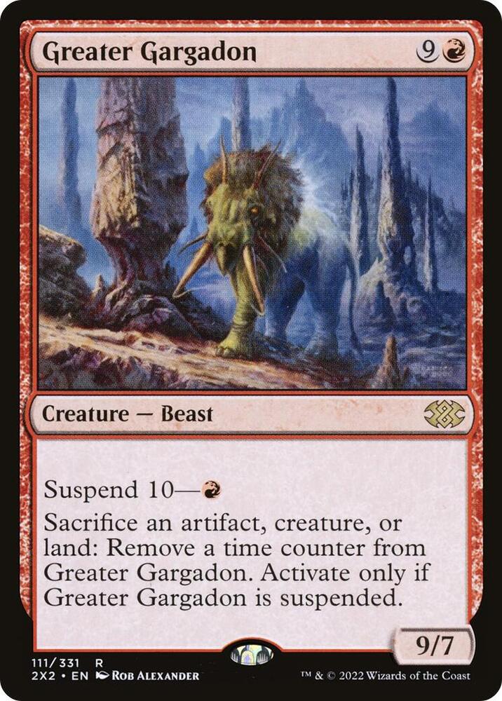 Greater Gargadon [Double Masters 2022] 111