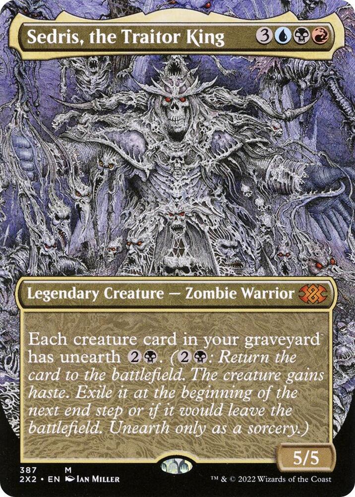 Sedris, the Traitor King (Borderless) [Double Masters 2022] 387