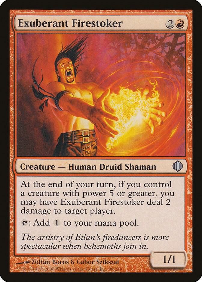 Exuberant Firestoker [Shards of Alara] 99
